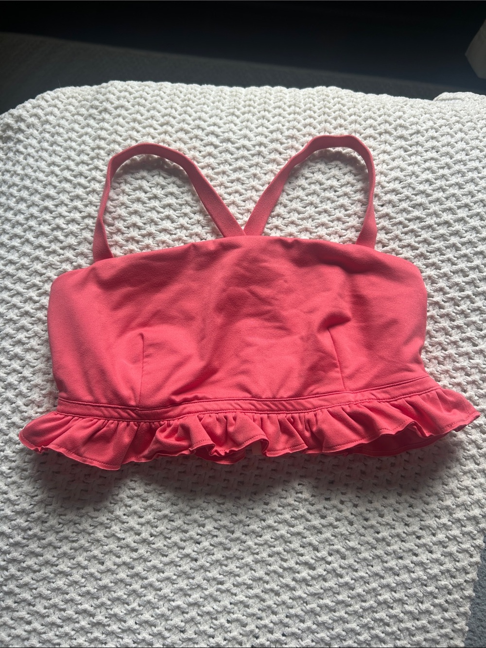 Free People Plie All Day Sports Bra Pink